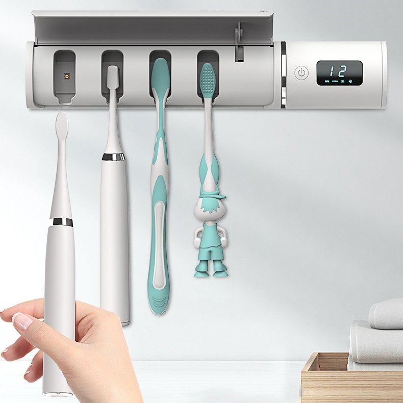 Uv Light Toothbrush Sterilizer Sanitizer Dust-Proof Toothbrush Holder -  Worth Buying? 