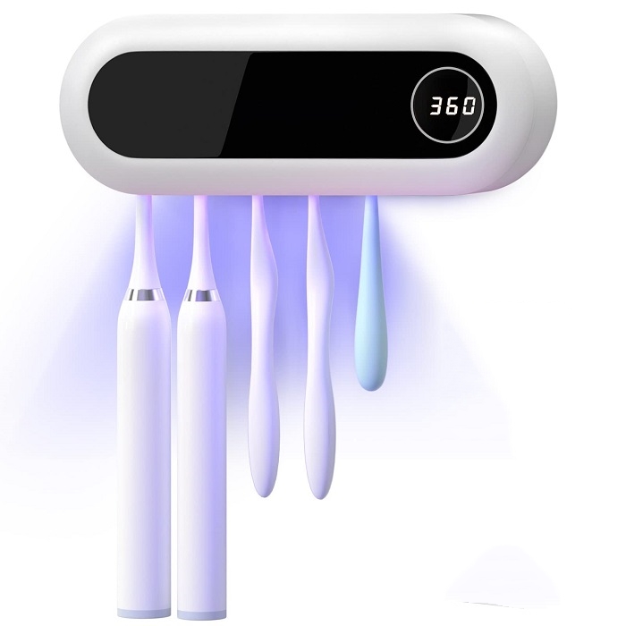 UV toothbrush sanitizer