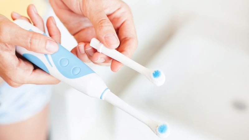change your electric toothbrush head